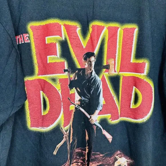 Vintage Rare The Evil Dead, Dated 2001, Horror Movie Promo Shirt Size XL men’s
